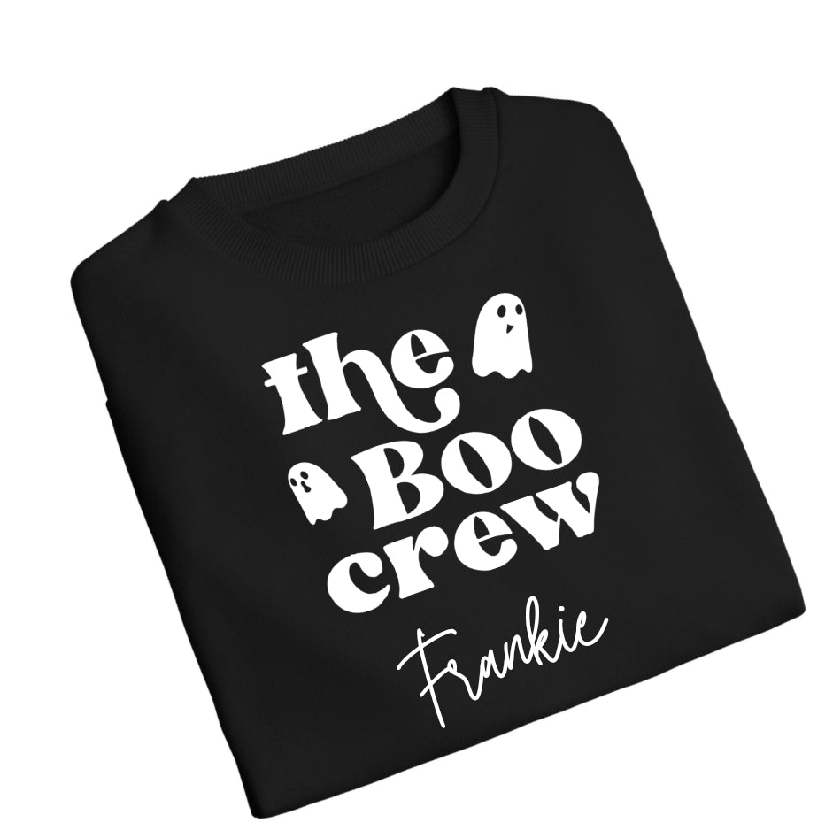 'Boo Crew Name' Sweatshirt