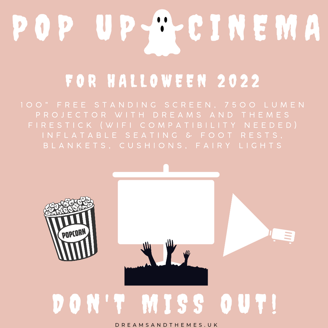 Halloween Pop Up Cinema