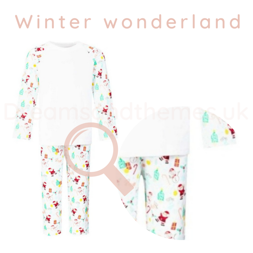 Christmas Pyjamas Winter Wonderland (Adult)