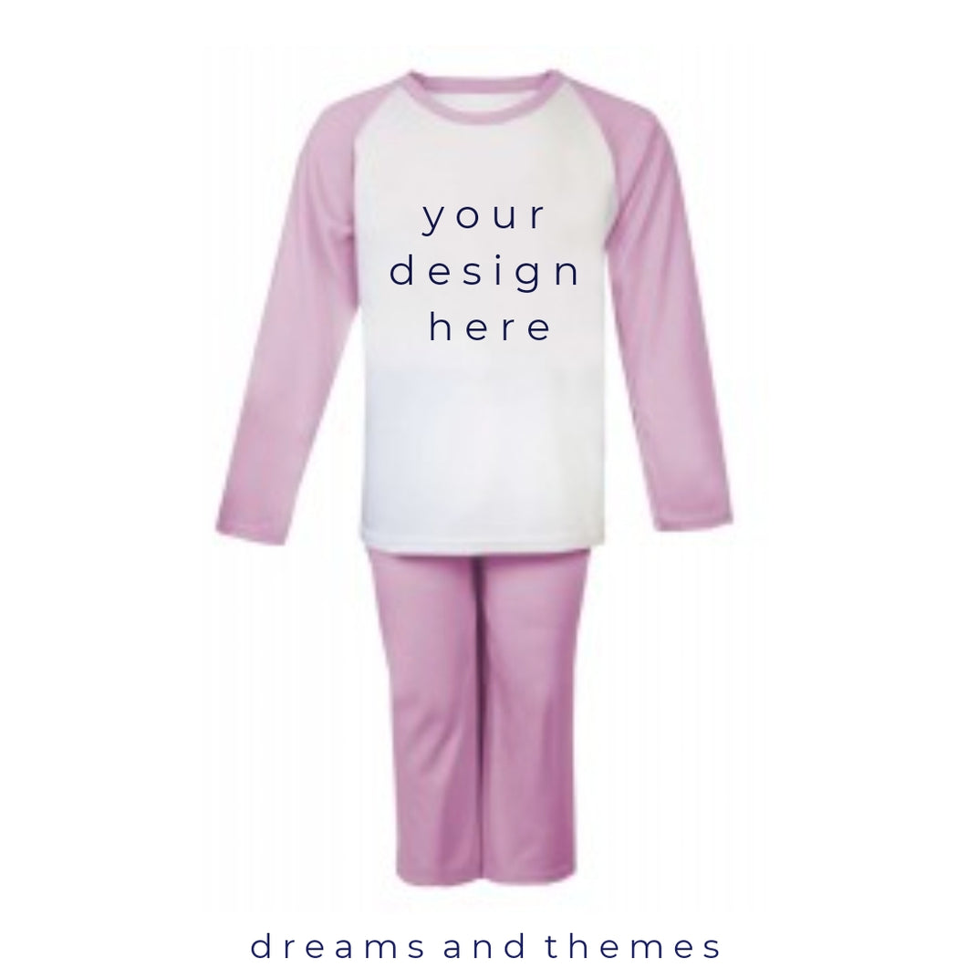 Design Your Own - Pink Pyjamas