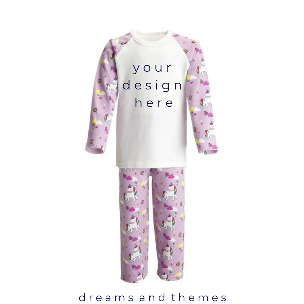 Design Your Own - Unicorn Pyjamas